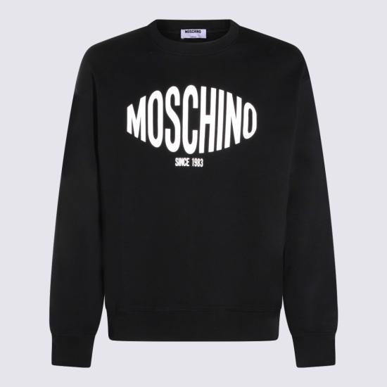 26SS 모스키노 긴팔 티셔츠 261ZZ171302281555 Black - MOSCHINO