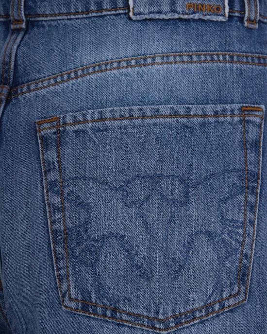26SS 핑코 데님 팬츠 6204941 Blue - PINKO