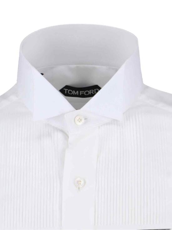 26SS 톰포드 긴팔 셔츠 HFCL02 CGS01WAA White - TOMFORD