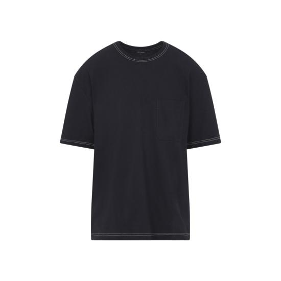 26SS 르메르 반팔 티셔츠 TS0010 LJ1010 Black