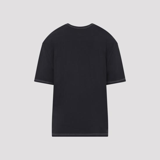 26SS 르메르 반팔 티셔츠 TS0010 LJ1010 Black - LEMAIRE