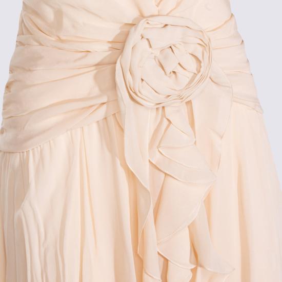 26SS 블루마린 롱 원피스 P622A803AN0817 Neutrals - BLUMARINE