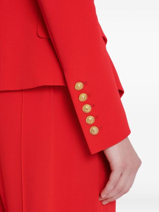 25SS 발망 자켓 EF0SI505VB00 3CE Red - BALMAIN