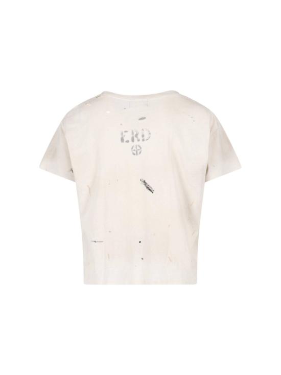 25FW 앙팡리쉬데프리메 반팔 티셔츠 010 871ARMY WHITE White - ENFANTS RICHES DEPRIMES