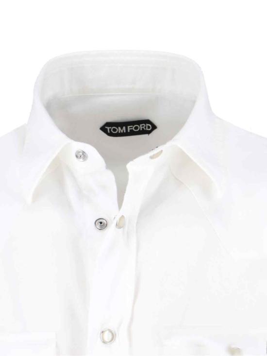26SS 톰포드 긴팔 셔츠 HDS001 FMC296WAB White - TOMFORD