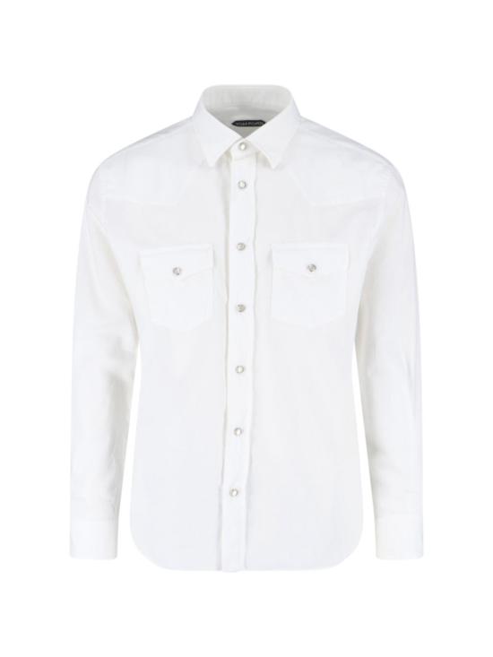 26SS 톰포드 긴팔 셔츠 HDS001 FMC296WAB White