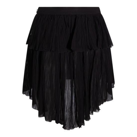 26SS 블루마린 미디 스커트 P622G295AN0990 Black - BLUMARINE