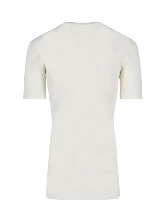 26SS 돌체앤가바나 코튼 세라피노 티셔츠 G8QX6T G7P0DW0001 White - DOLCE & GABBANA