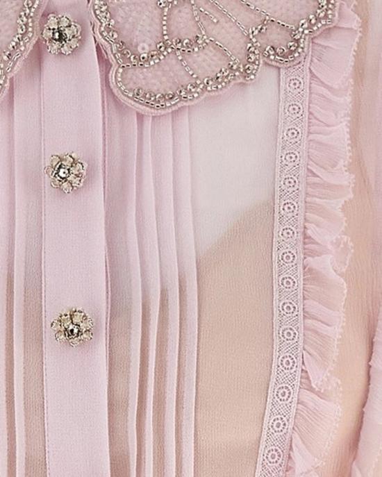 26SS 셀프 포트레이트 롱 원피스 5408109 Pink - SELF PORTRAIT