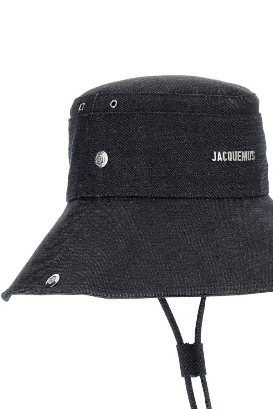 26SS 자크뮈스 버킷햇 ACU00721AD00036380 Black - JACQUEMUS