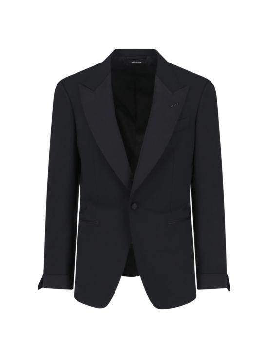 26SS 톰포드 수트 자켓 JEEPG1 WES01NAA Black