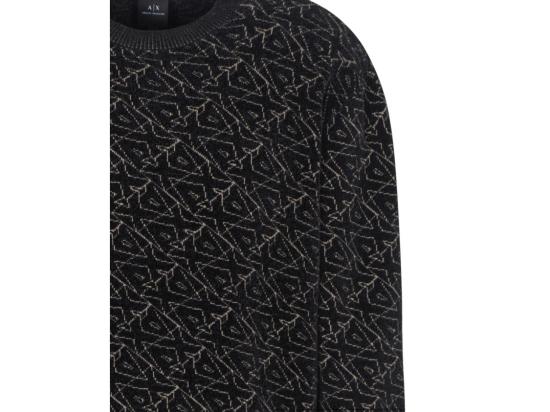 25FW 알마니 스웨터 XM001330 Black - ARMANI