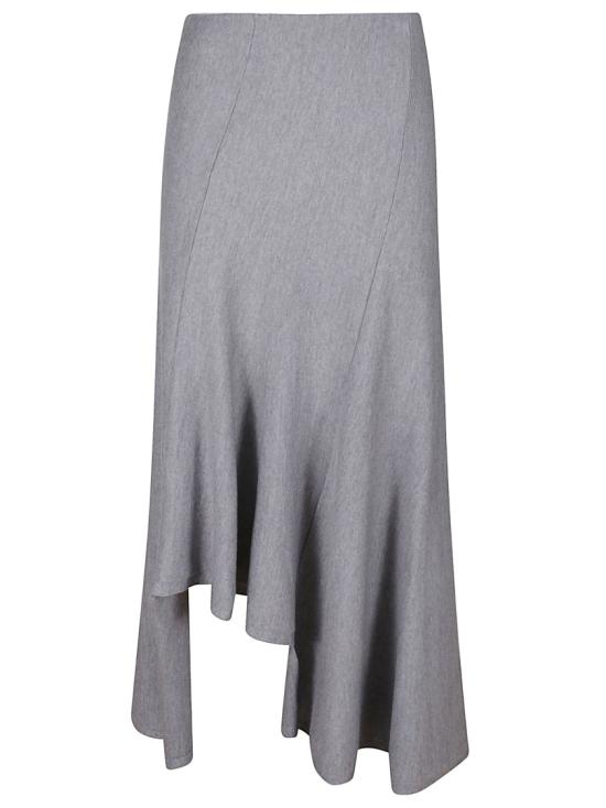 26FW 케이트 롱 스커트 9890511 Grey - KHAITE