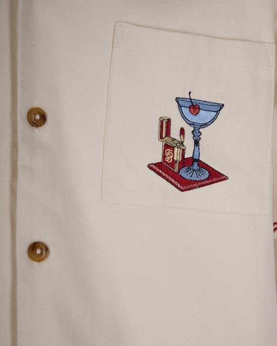 26SS 드롤드무슈 반팔 셔츠 3471883 Neutrals - DROLE DE MONSIEUR