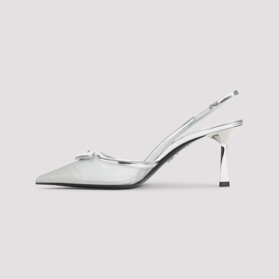 26SS 프라다 힐/펌프스 1I891NF075 1ABL White - PRADA