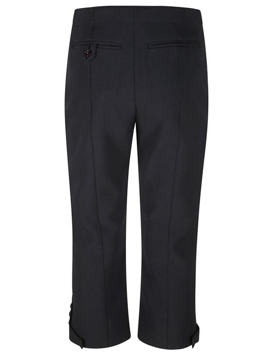 26FW 빅토리아 베컴 스트레이트 팬츠 1325WTR006490A Black - VICTORIA BECKHAM