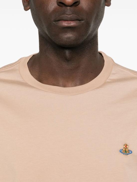 26SS 비비안웨스트우드 반팔 티셔츠 3G010013 J001M D403 Neutrals - VIVIENNE WESTWOOD