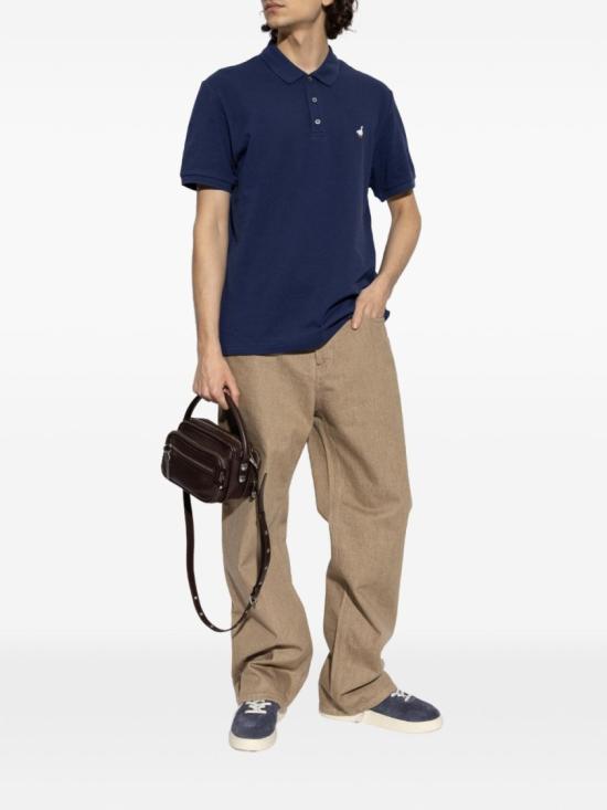 26SS 모스키노 폴로 티셔츠 A1605 0242 1290 Blue - MOSCHINO