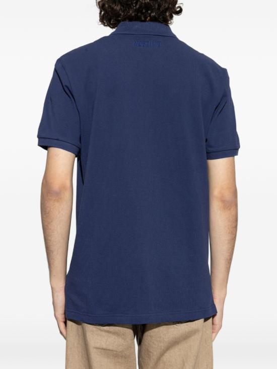 26SS 모스키노 폴로 티셔츠 A1605 0242 1290 Blue - MOSCHINO