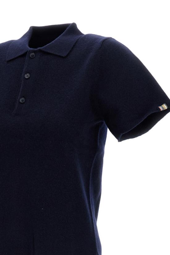 26SS 익스트림캐시미어 폴로 티셔츠 19800101FE05NAVY Blue - EXTREME CASHMERE