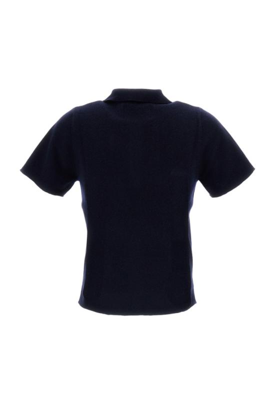 26SS 익스트림캐시미어 폴로 티셔츠 19800101FE05NAVY Blue - EXTREME CASHMERE