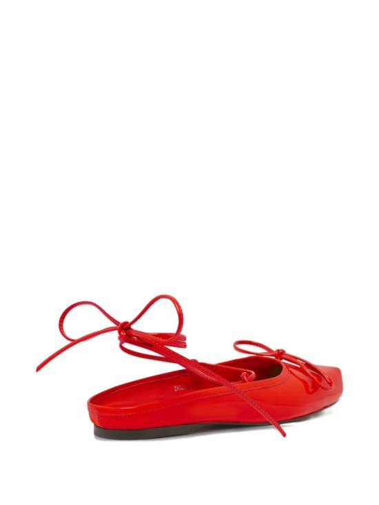 25SS 후이 밀라노 플랫 슈즈 ZV02K0004116 Red - HUI MILANO