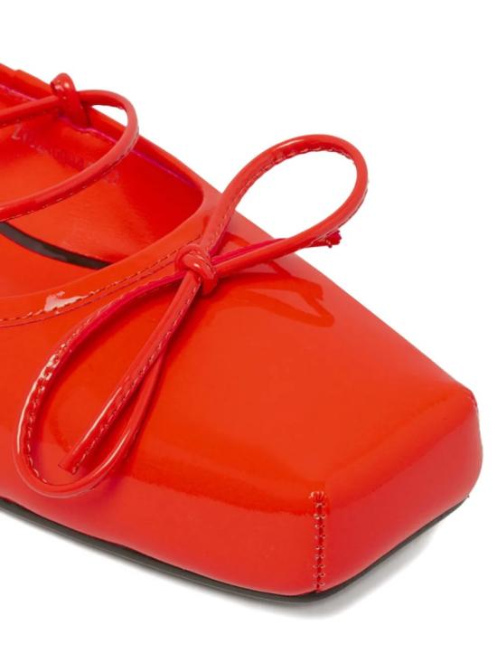 25SS 후이 밀라노 플랫 슈즈 ZV02K0004116 Red - HUI MILANO