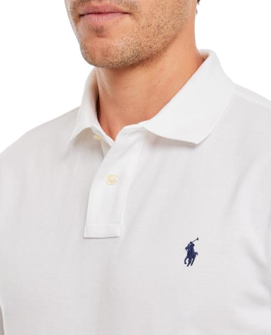  폴로 랄프로렌 폴로 티셔츠 710681126001WHITE White - POLO RALPH LAUREN
