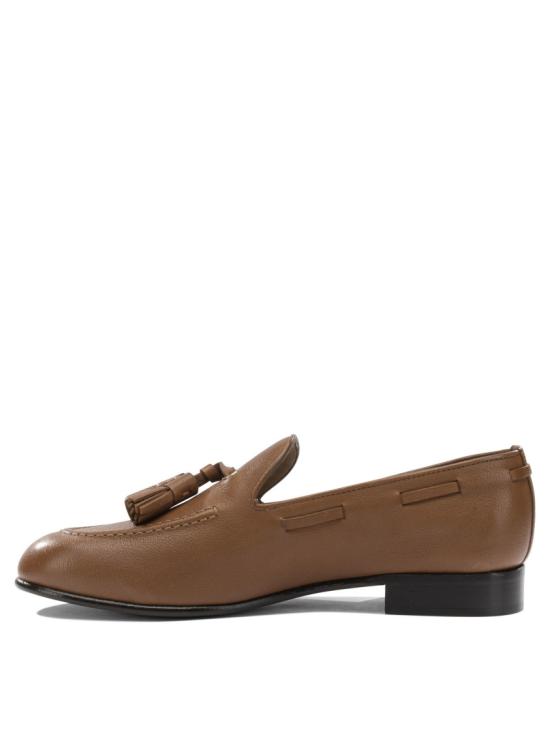 26SS 살바토레 페라가모 플랫 슈즈 0791172 Brown - SALVATORE FERRAGAMO