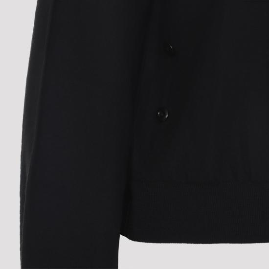 26SS 르메르 트위스트 가디건 PO0023 LK087 Black - LEMAIRE