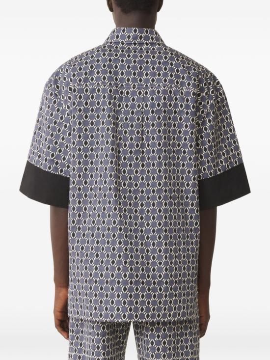 26SS 랑방 반팔 셔츠 RM SI0006 6282 P26 B110 Grey - LANVIN