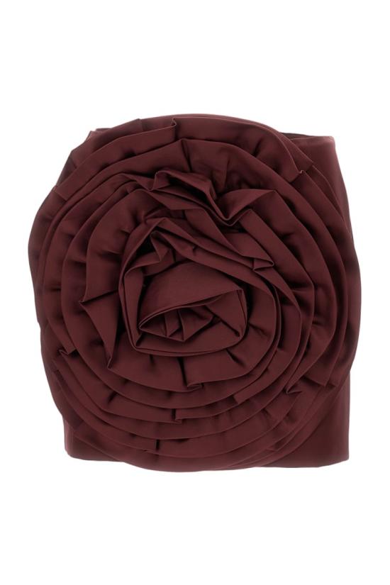 26SS 로테이트 바이 크리스텐슨 숏 스커트 11482027342734 Burgundy