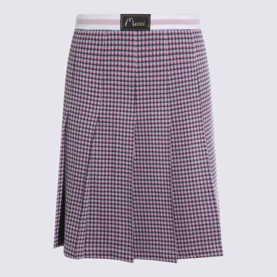 26SS 마르니 미디 스커트 GOJE0823S0UTVA63CHC20 Grey - MARNI
