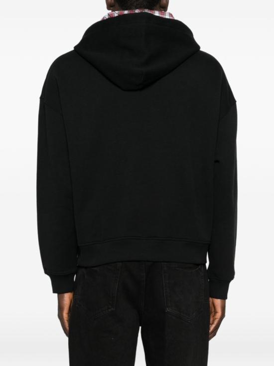 26SS 비비안웨스트우드 ORB 로고 후드 티셔츠 2I01000M J00AS O103 Black - VIVIENNE WESTWOOD