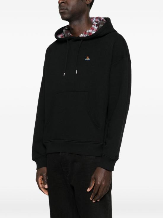 26SS 비비안웨스트우드 후드 티셔츠 2I01000M J00AS O103 Black - VIVIENNE WESTWOOD