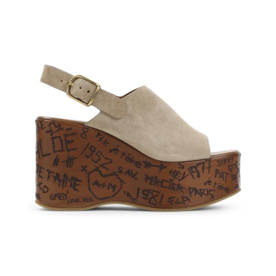 26SS 끌로에 샌들 CH25A10GRY Brown