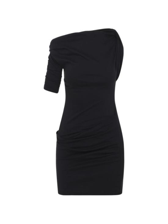 26SS 자크뮈스 드라페아도 미니 드레스 DRW00143 AJ00260 990 Black