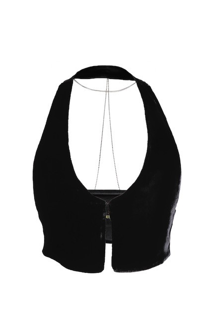 25SS Hamoulet 민소매 티셔츠 COSMOS Black