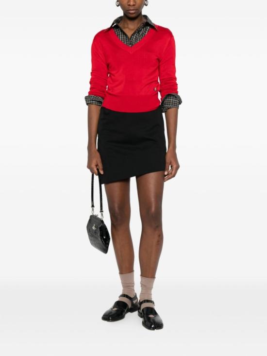 26SS 비비안웨스트우드 스웨터 1803007N Y001A H406 Red - VIVIENNE WESTWOOD
