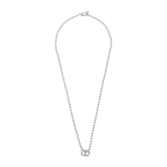 26SS 발렌티노 가라바니 네크리스 8Y2J0BD2MET White