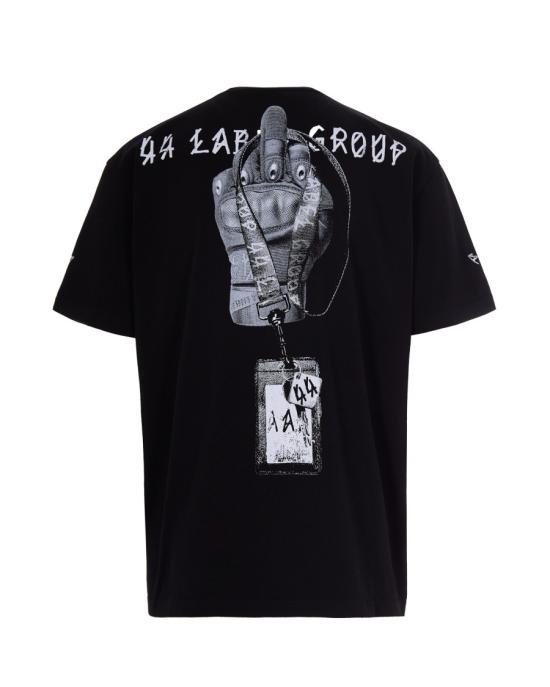 26SS 44레이블 반팔 티셔츠 8124236 Black - 44 LABEL