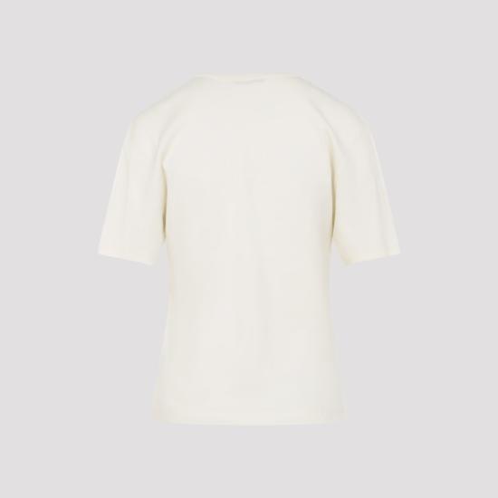 26SS 르메르 저지 티셔츠 TS0002 LJ1016 White - LEMAIRE