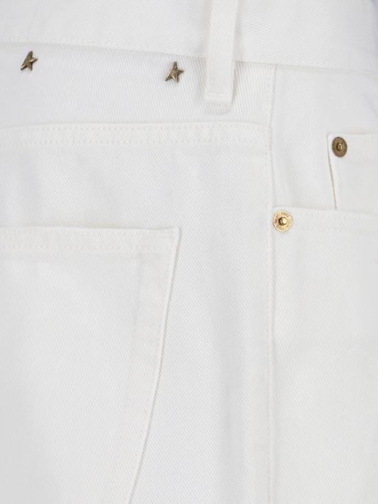 26SS 골든구스 데님 팬츠 GMP01186 P00098010190 White - GOLDEN GOOSE