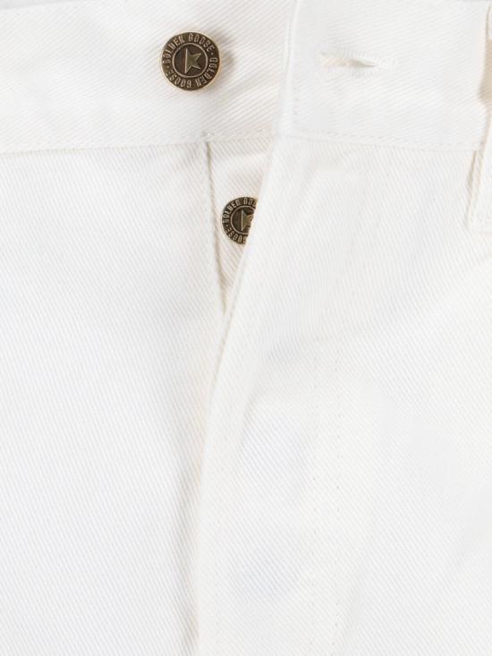 26SS 골든구스 데님 팬츠 GMP01186 P00098010190 White - GOLDEN GOOSE