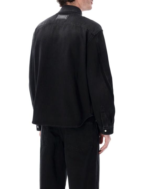 26SS 지방시 데님 자켓 BM616V5110 Black - GIVENCHY