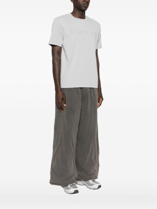 26SS 발망 반팔 티셔츠 GH1EG000BC72 YJD White - BALMAIN