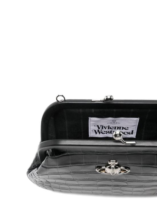 26SS 비비안웨스트우드 클러치/파우치 4B01001BW L0098 N401 Black - VIVIENNE WESTWOOD