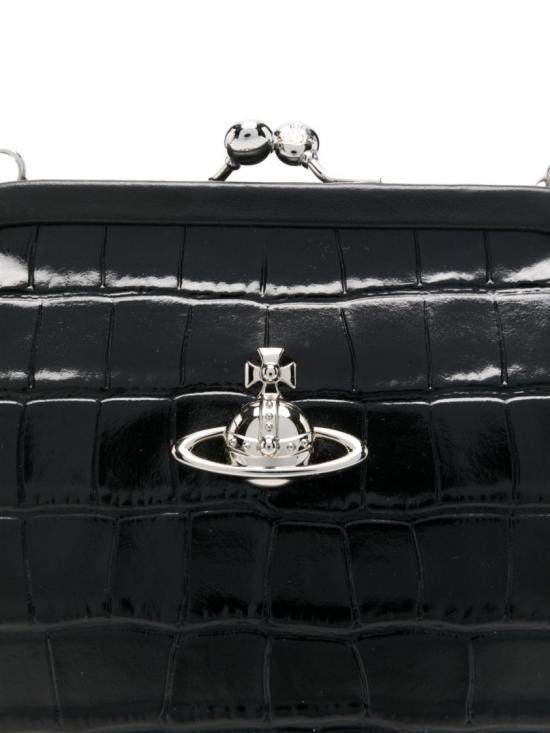 26SS 비비안웨스트우드 클러치/파우치 4B01001BW L0098 N401 Black - VIVIENNE WESTWOOD