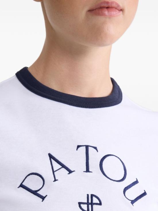 26SS 파투 반팔 티셔츠 JE2499994001W White - PATOU