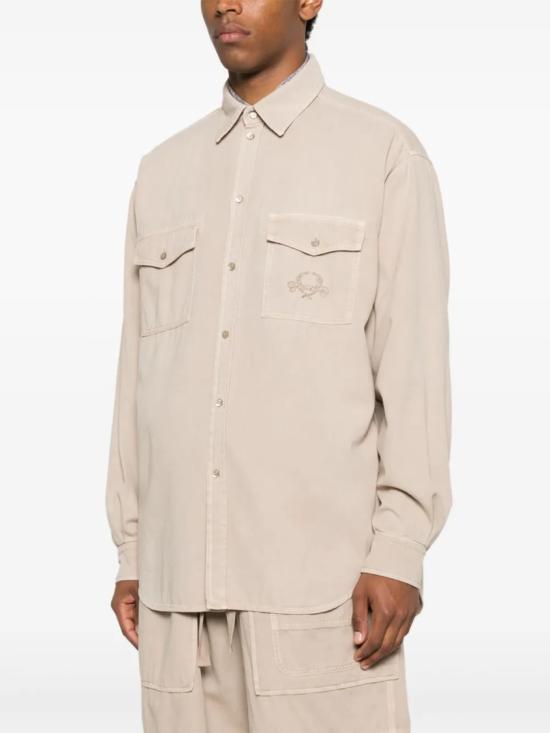  모스키노 긴팔 셔츠 A02240221 Neutrals - MOSCHINO